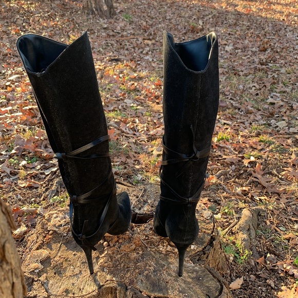 Schutz
Maryana Lace Cow Suede Boot - Picture 6 of 16